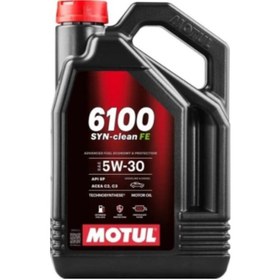 Resim Motul 6100 SYN CLEAN FE 5W30 4L 