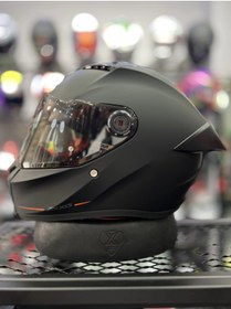 Resim Axxis FENIX MAT SİYAH VİZÖRLÜ (+ 1 ŞEFFAF VİZÖR) 