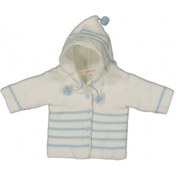 Resim Melo Bebe Cift Katli Triko Mont 