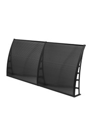 Resim Genel Markalar COSMOS Kapı Pencere Üstü Pratik Sundurma 105x240 - Siyah 