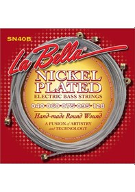 Resim Gitar Aksesuar Bas Tel Labella 5 Telli Sn40-B 0.40 