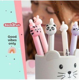 Resim Miquelrius B2f Silinebilir Tükenmez Kalem - Panda Beyaz 