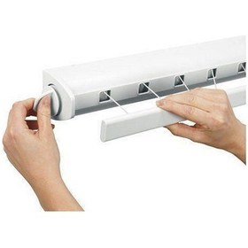 Resim Tantitoni Beyaz Çekmeli Çamaşır Askısı-22 Metre Bra 385728 Beyaz 