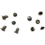 Resim Hobilinka Rivet Perçin - 6mm, Nikel, 1000 Adet 