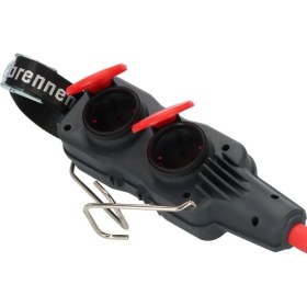 Resim Brennenstuhl Profesyonel Serisi Power-Block Serisi 4 Soketli 230V/16A IP54 Dış Mekana Uygun LED Göstergeli Fiş Ucu (Kablosuz) Golyat Fiş 