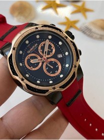 Resim Quantum HNG1051.858 10 Atm Su Geçirmezlik Silikon Kordonlu Erkek Kol Saati+Kaplan Gözü Doğal Taş Bileklik 