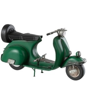 Resim METAL SCOOTER MOTOSİKLET / YEŞİL 