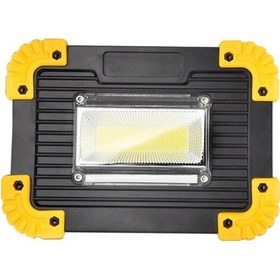 Resim 750 Lümen Powerbank Şarjlı Işıldak Wt-330 Antrasit Melanj 