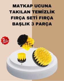 Resim shopwave 3’lü Matkap Ucu Fırça Takımı Zorlu Kirler İçin 