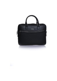 Resim Fossil 2038 Vegan Deri Laptop Çantası Evrak Çantası Unisex Şık Tasarım Siyah 