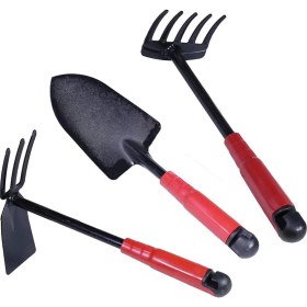 Resim Daisy Home Bahçe Seti Kürek Çapa Tırmık (3'lü Set) 