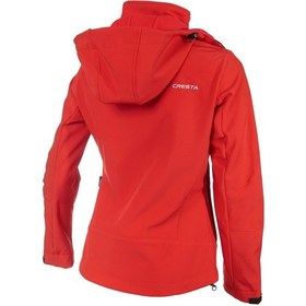 Resim Cresta Outdoor Kapüşonlu Kadın Su Geçimrmez Softshell Ceket 