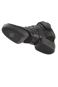 Resim MEEGORA SüperSport Siyah Erkek/Kadın/Çocuk Hakiki Deri Özel Dans ve Yürüyüş Ayakkabısı | Unisex 