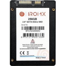 Resim Binbir Göz Bilgisayar Iromx 256GB 540/460MB/S 2.5" Sata 3.0 SSD IR256GS3 