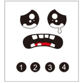 Resim Djı Mavic Pro Kuş Kaçıran Zombi İfadeli Göz Çıkartma Model4 