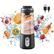 Resim Globalbloom Pembe Usb Şarjlı Portatif Smoothie Blender 18000 Rpm Taşınabilir 