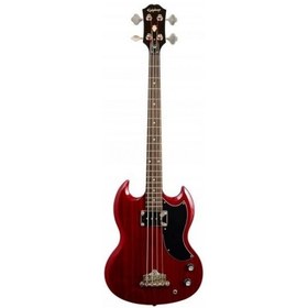 Resim Epiphone EB-0 Chrome Hardware Bas Gitar (Cherry) 
