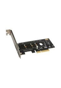 Resim PCI-E Express 3.0 X4 To NVME SSD M2 M Key PCI Dönüştürücü Kart 