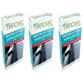 Resim Nanolıfe Yağmur Kaydırıcı - 3'Lü Paket 