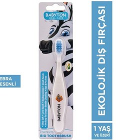 Resim Babyton Bio Zebra Çocuk Diş Fırçası 