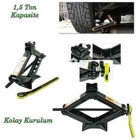 Resim Oto Kriko Cırcırlı Kriko Araba Kriko 1.5 Ton Kriko N11.238 