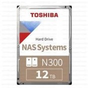 Resim Toshiba 12TB TOSHIBA N300 7200RPM SATA 256MB HDWG51CUZSVA 