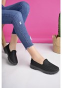 Resim Muggo Willa Garantili Kadın Ortopedik Bağcıksız Nefes Alabilen Hafif Yürüyüş Sneaker Spor Ayakkabı 001 