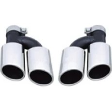 Resim Audi A6 Egzoz Ucu Seti S6 2013 Sonrası Uyumlu 