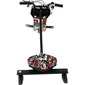 Resim T-Scooter Drift Car Elektrikli Kaykay Hoverboard Siyah-Beyaz-Kırmızı 