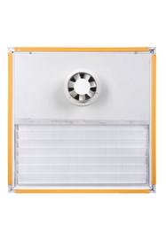 Resim kadıoğlu menfez sineklik 30x50 Aspiratörlü (havalandırma - Fanlı) Alüminyum Yüzeysel Yapıştırma Menfez 