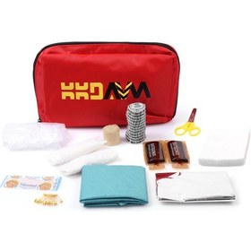 Resim Kkdavm Smal Araç İçi İlk Yardım Seti ve Çantası Acil Durum Müdaha 