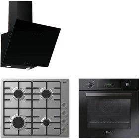 Resim Hoover & Cand-y Tivessa Ankastre Set (HDG6C1GBTK + HHW6LMX + FCP405N/E) 