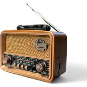 Resim Royal Trend Nostaljik Eskitme Radyo Güneş Panelli Askılı ve Telefon Tutma Özellikli Nostalji Radyo(Bluetooth) 