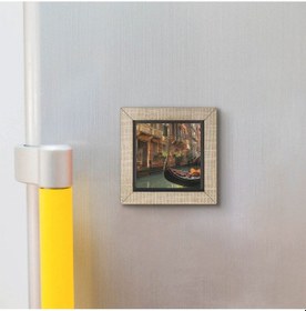 Resim Venedik Görseli Baskılı Mdf Magnet 