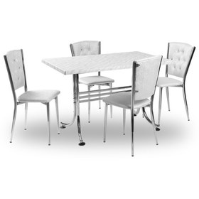 Resim Beymobilya Japon Werzalit - Kapitoneli Mutfak Masa Takımı 