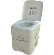 Resim Porvaletti Portatif Seyyar Tuvalet, 20 Lt Pis Su Tankı 