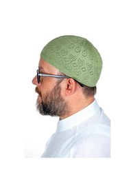 Resim Mercan Namaz Takkesi Fıstık Yeşili 12 Adet 