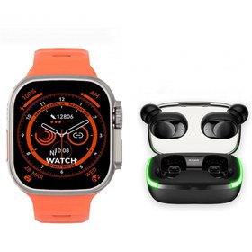 Resim Nİ WATCH Watch 8 Ultra Bluetooth Kulaklık Hediyeli 