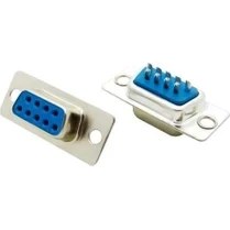 Resim 9 Pin Dişi D-Sub Konnektör 