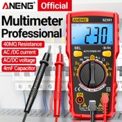 Resim ANENG SZ303 1999 Sayım Dijital Multimetre AC/DC Gerilim Akım Direnç Yüksek Hassasiyet Profesyonel Elektrik Test Cihazları 