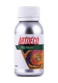 Resim Artdeco Toz Yaldız 100 Ml Gümüş 