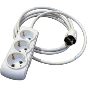 Resim Batıbey Elektrik 3'lü Anahtarlı Uzatma 3x2.5 mm 20 Metre 