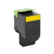 Resim MUADİL TONER LEXMARK UYUMLU C540-X544-X545-X546-X547-C540H1YG Sarı Muadil Toner 2000 Sayfa 