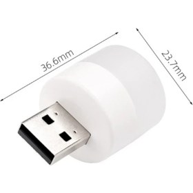 Resim Gaman 2 Adet Mini USB Kitap Okuma Lambası Gece Lambası Gün Işığı Mini LED Ampul Aydınlatma 