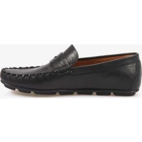 Resim Kemal Tanca Erkek Hakiki Deri Bağcıksız Kauçuk Tabanlı Loafer A9408 