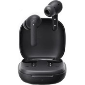 Resim Qcy Buds Bluetooth Kulaklık - Şık Tasarım - Ipx4 - 35 Saat Ultra - Düşük Gecikme 0.06S -Aı - Siyah 