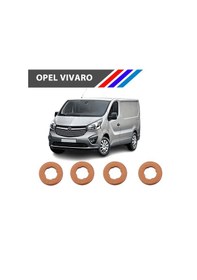 Resim Opel Vivaro Diesel 4 Tırnak Enjektör Pulu 4 Adetli Set 