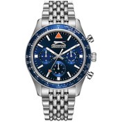 Resim Slazenger SL.09.2417.2.03 Erkek Kol Saati | 43 mm Koyu Mavi Kronograf, Paslanmaz Çelik 