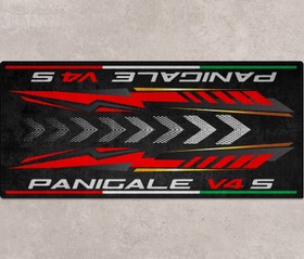 Resim PANIGALE V4S İçin Tasarlanmış Motosiklet Matı - MM7188 - Standart / 260cm x 120cm 