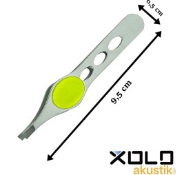 Resim Dahaus Titanium Akustik Cımbız Düz Uçlu Sarı Mandallı XLC502A 